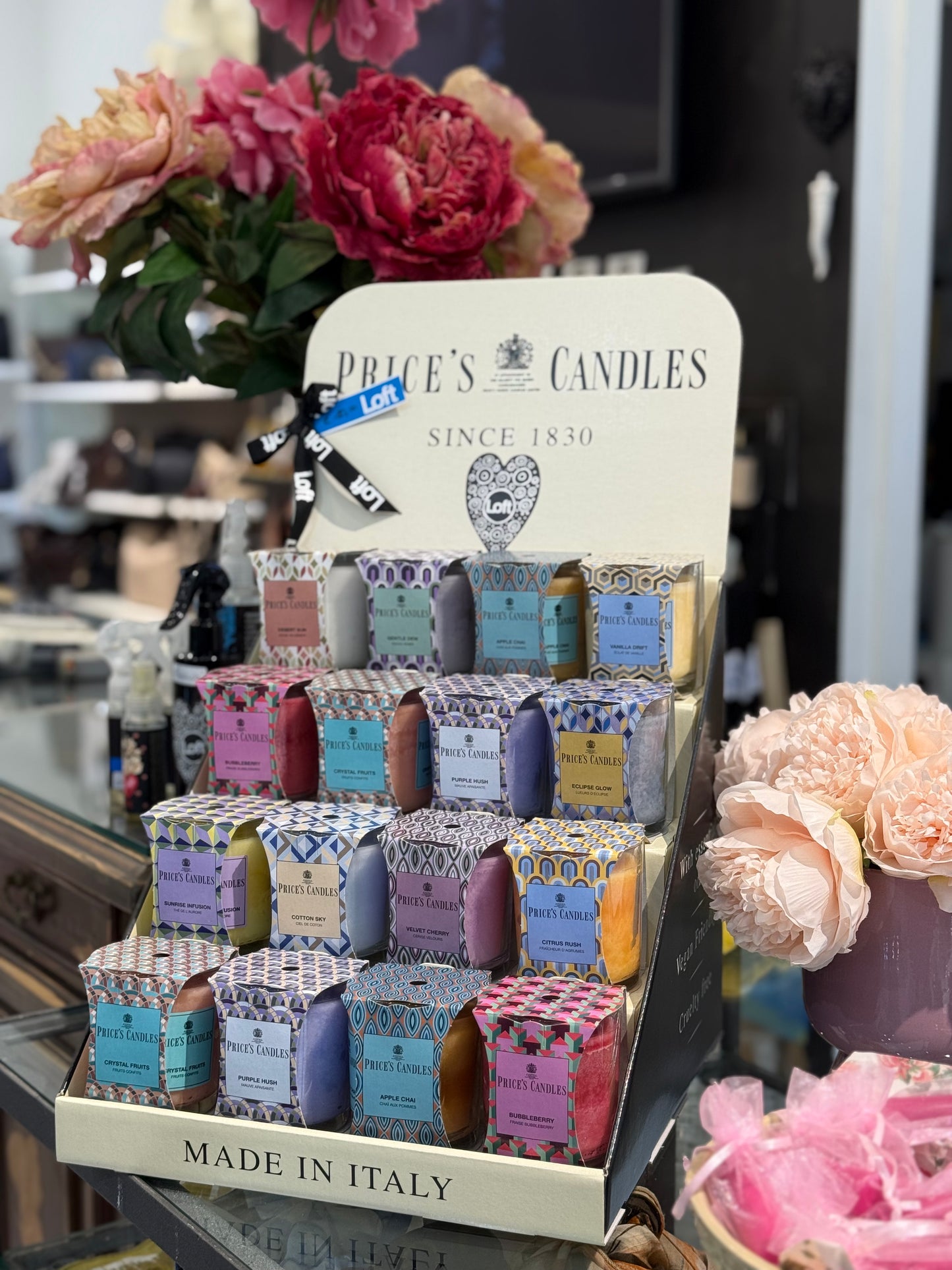 CANDELE PROFUMATE PICCOLE