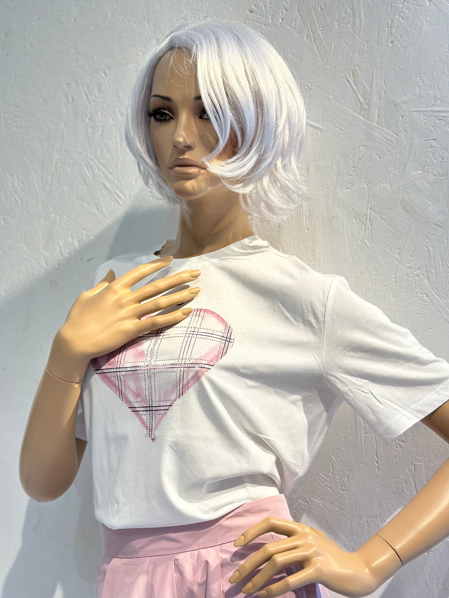 T-shirt over con cuore Liu.jo