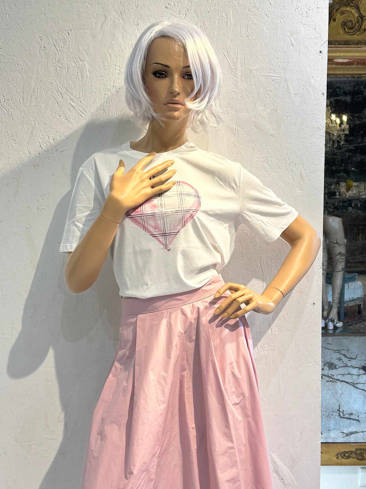 T-shirt over con cuore Liu.jo