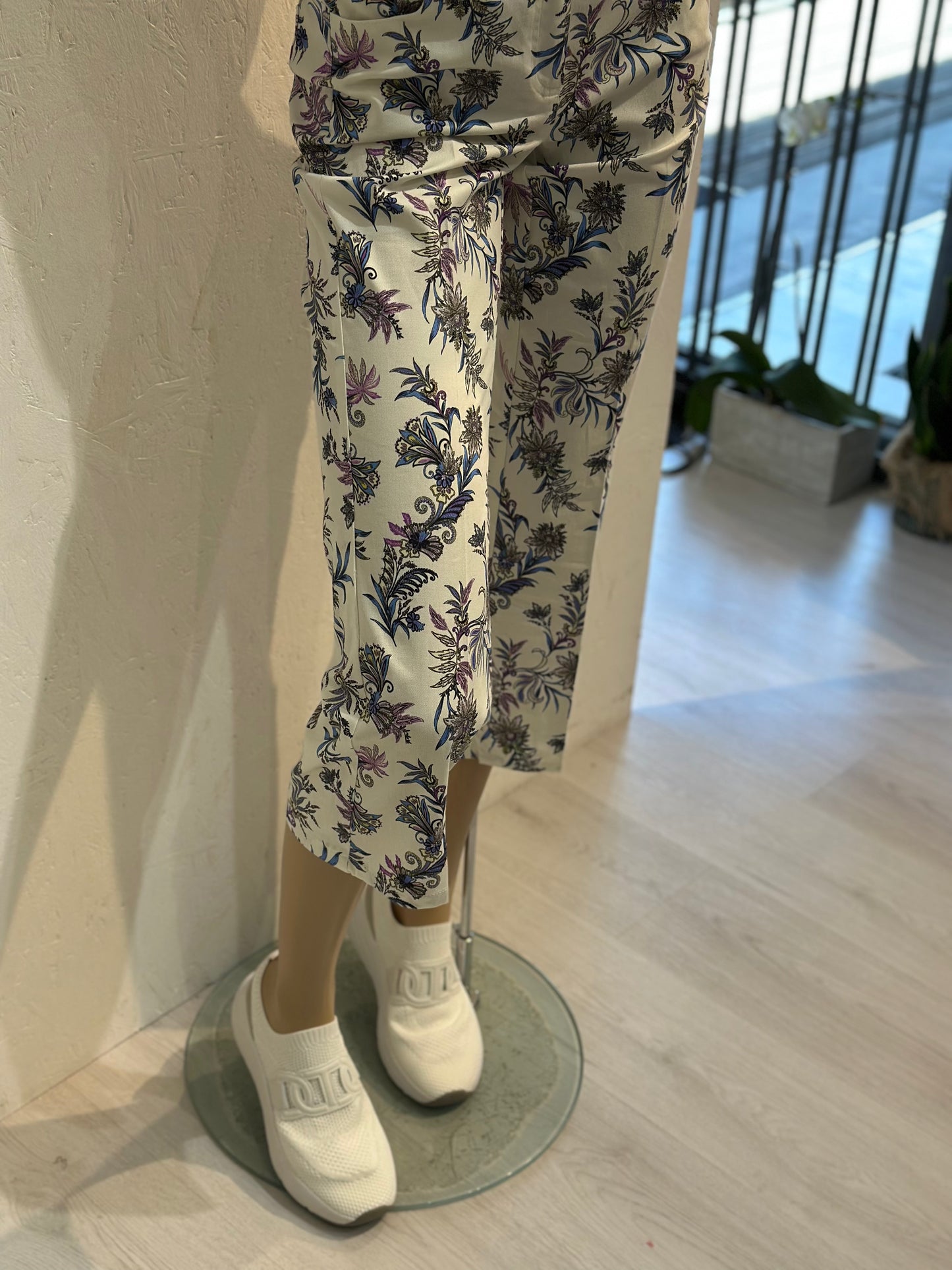 Pantaloni fantasia Emme Marella di cotone