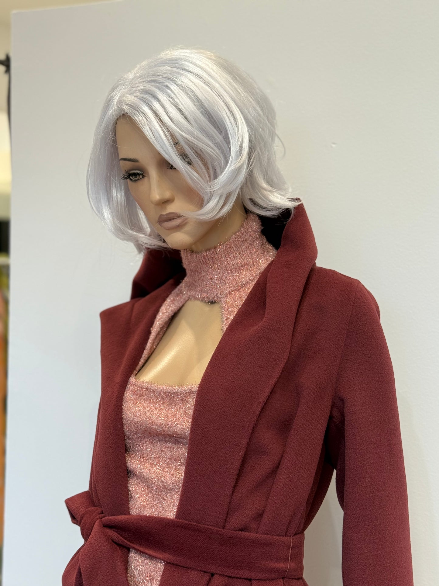 Cappotto in doublè con cappuccio Emme Marella