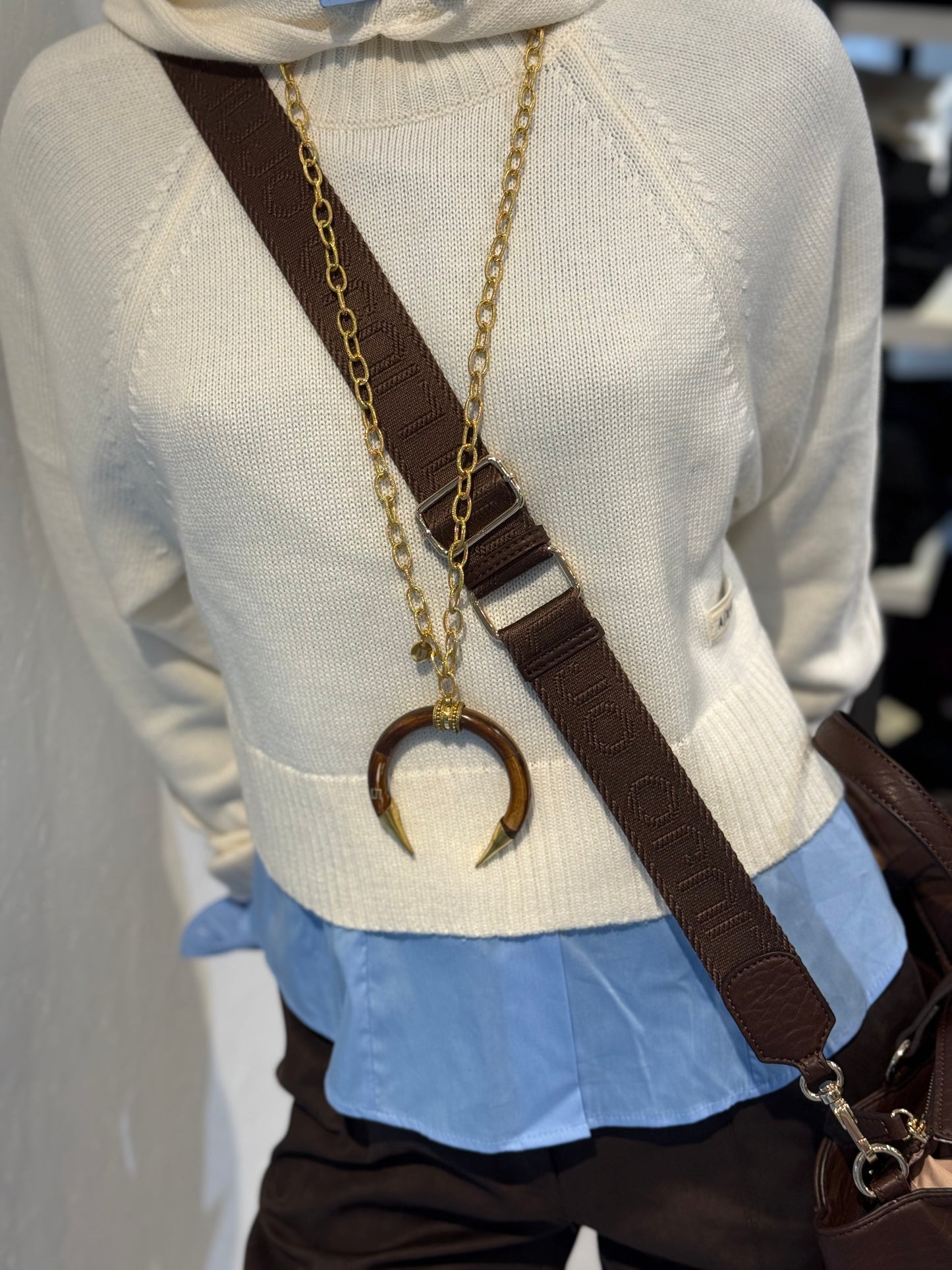 Maglia con cappuccio Armani Exechenge
