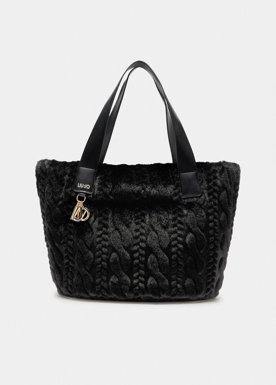 BORSA HOBO GRANDE IN PELLICCIA LIU.JO