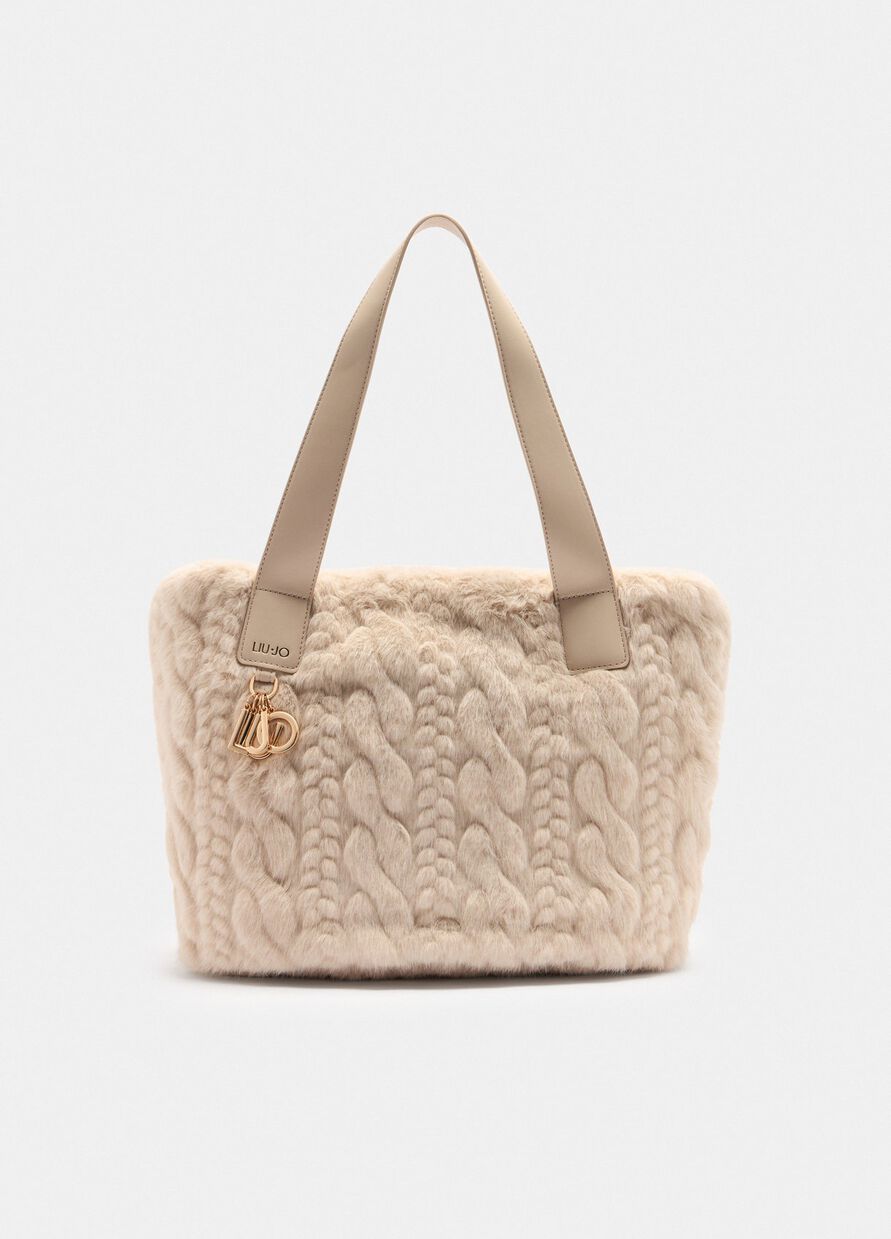 BORSA HOBO GRANDE IN PELLICCIA LIU.JO