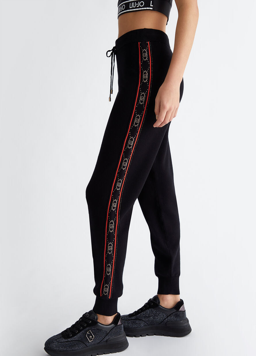 Pantaloni in maglia jogging LiuJo