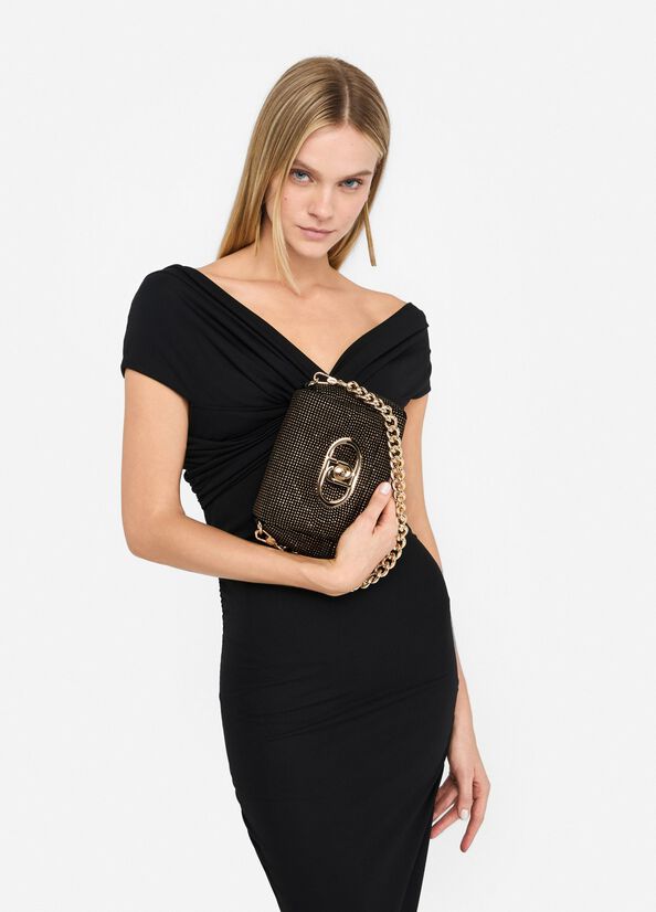 Borsa La PUFFY con strass