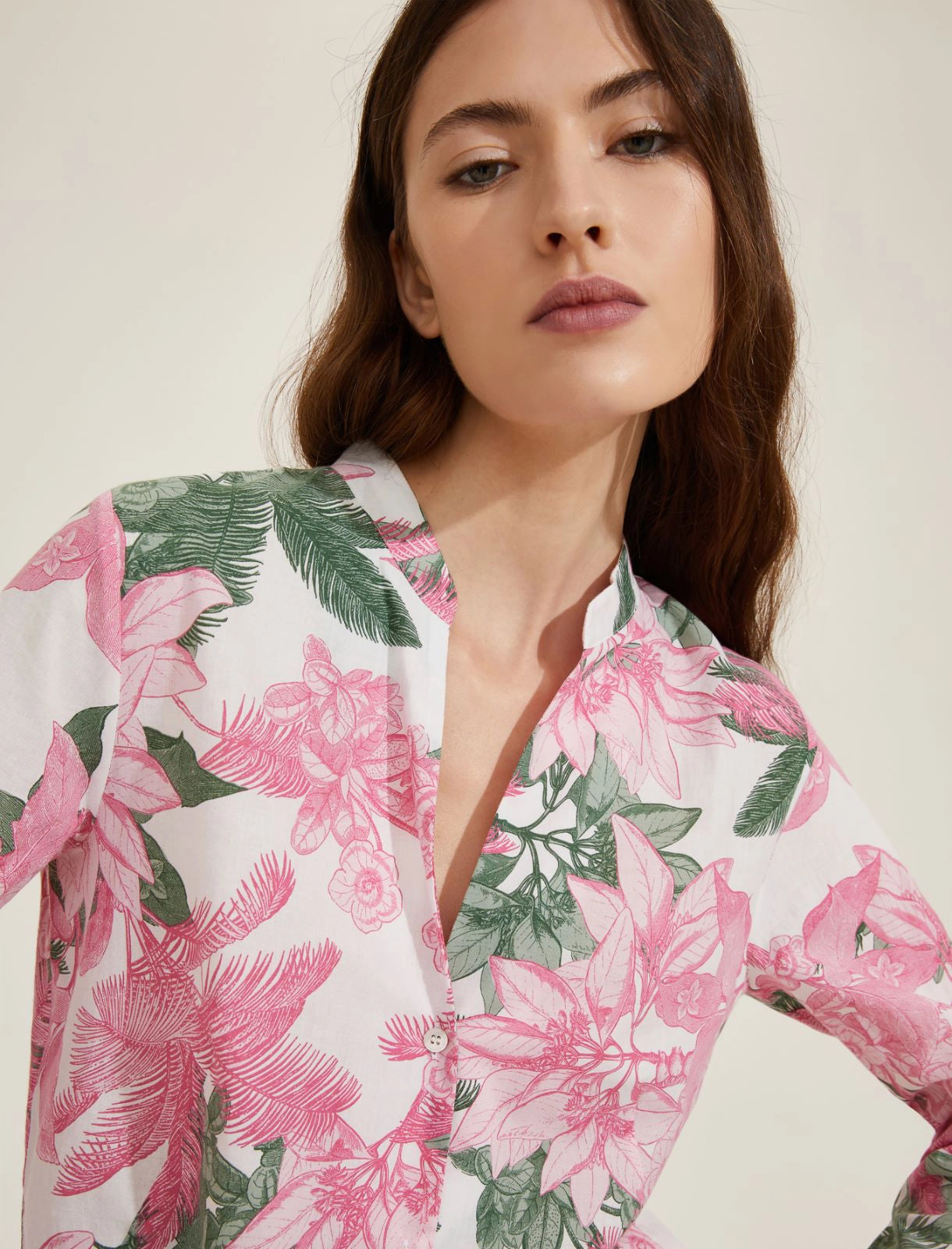 Camicia in mussola fantasia Emme Marella