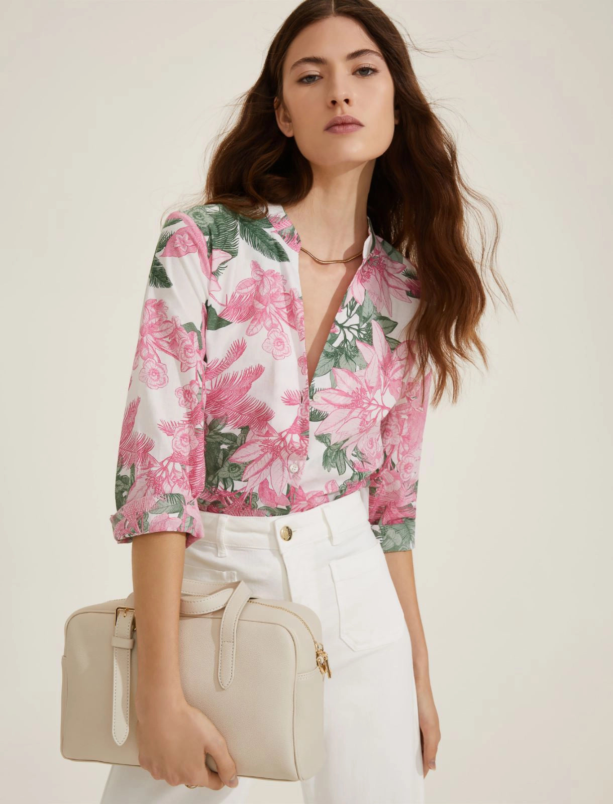 Camicia in mussola fantasia Emme Marella