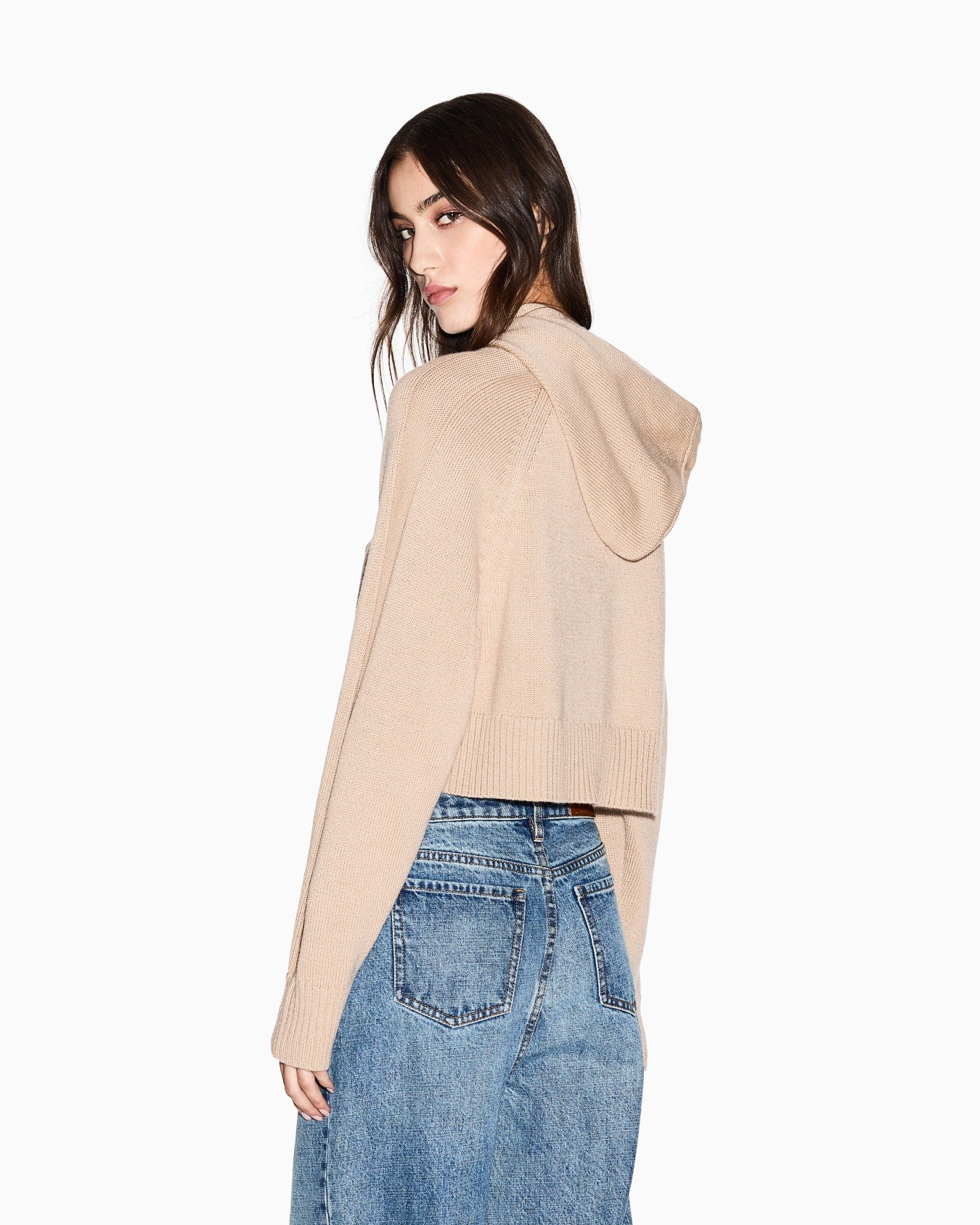 Maglia con cappuccio Armani Exechenge