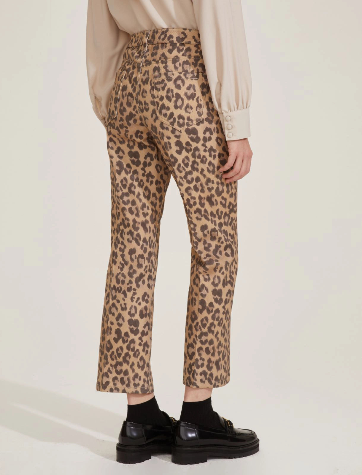 Pantalone maculato FLARE 5 Tasche Emme Marella