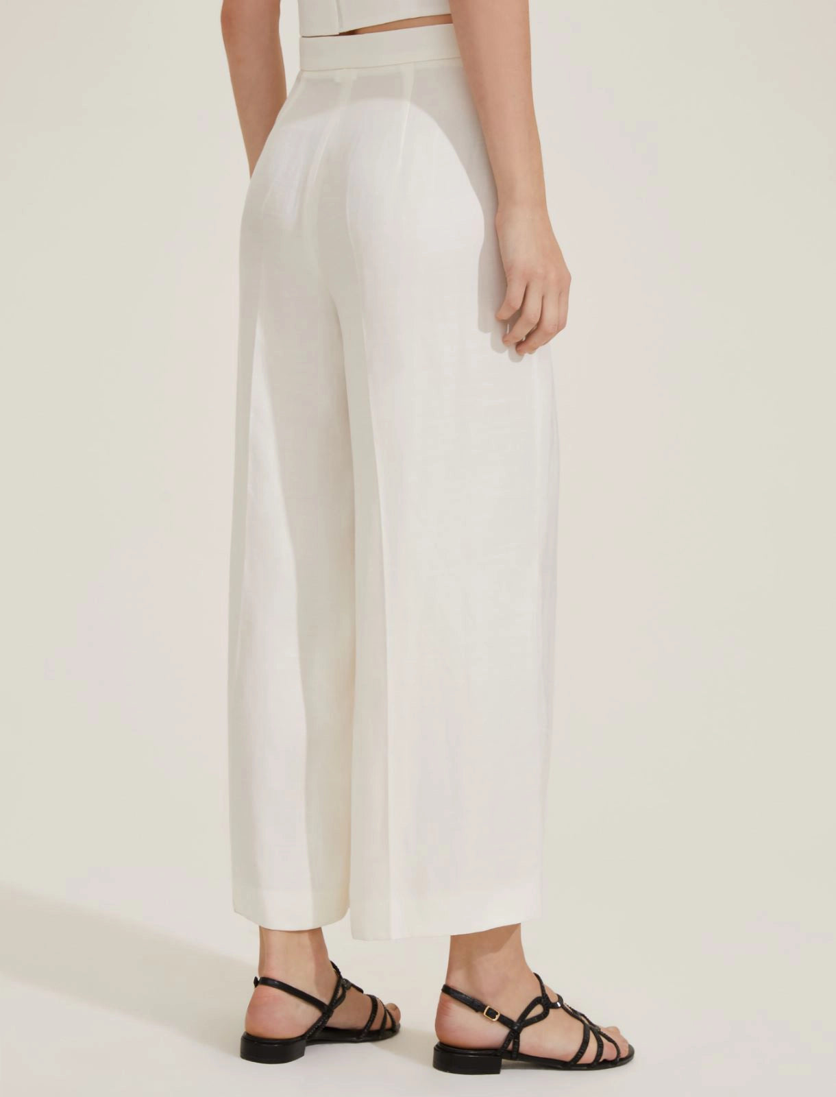 Pantalone viscosa e Lino Emme Marella
