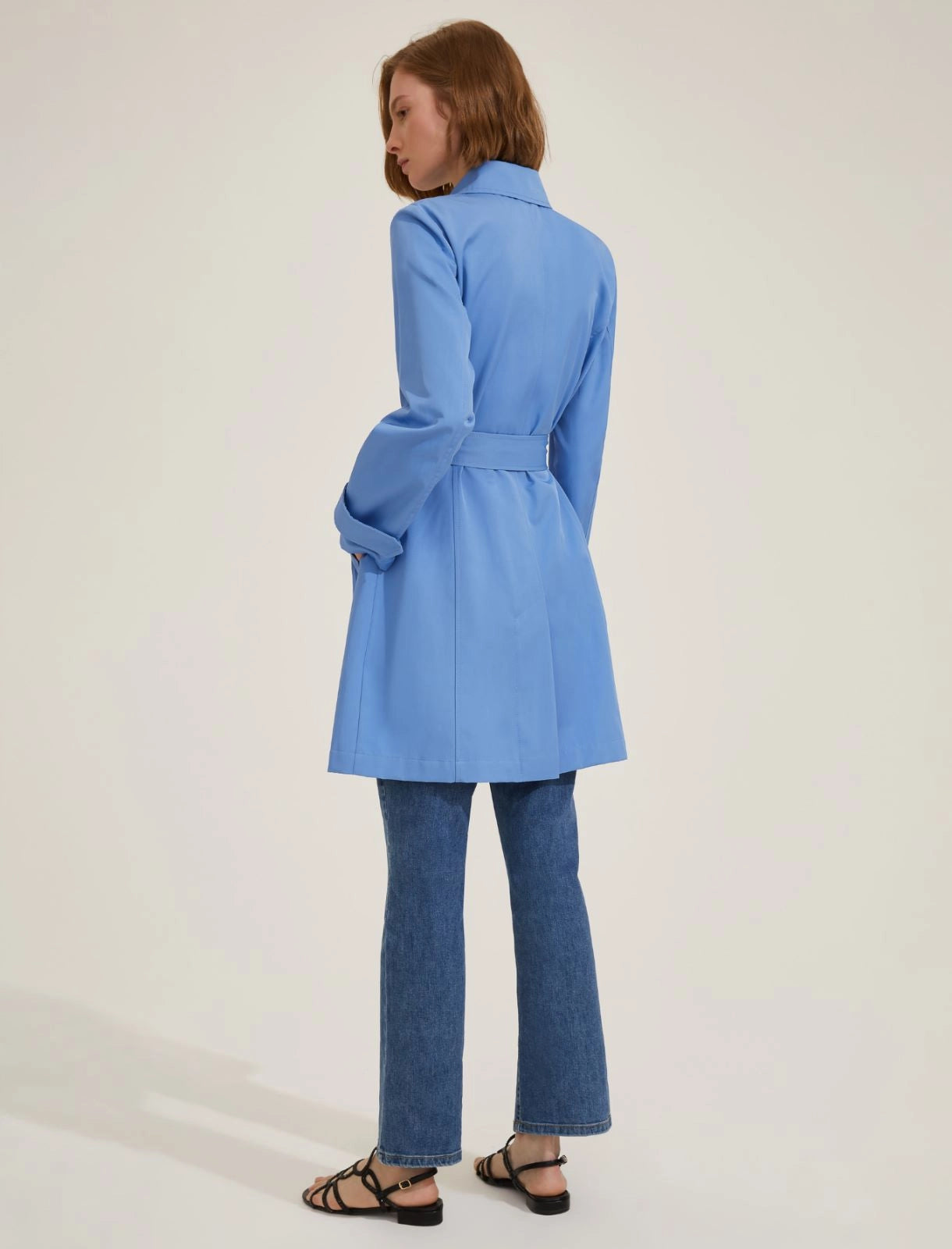 Trench in gabardina anti goccia Emme Marella