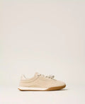 Sneakers in pelle scamosciata TWINSET