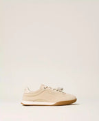 Sneakers in pelle scamosciata TWINSET