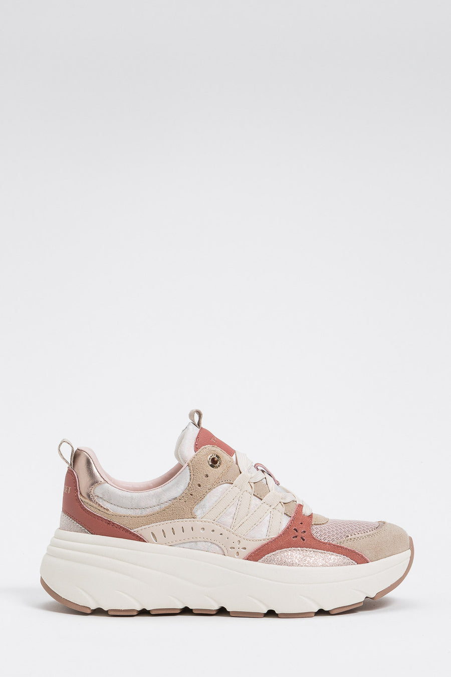 Sneakers running in pelle TWINSET