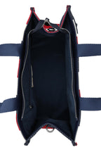 Borsa tote a righe in canvas LIU JO
