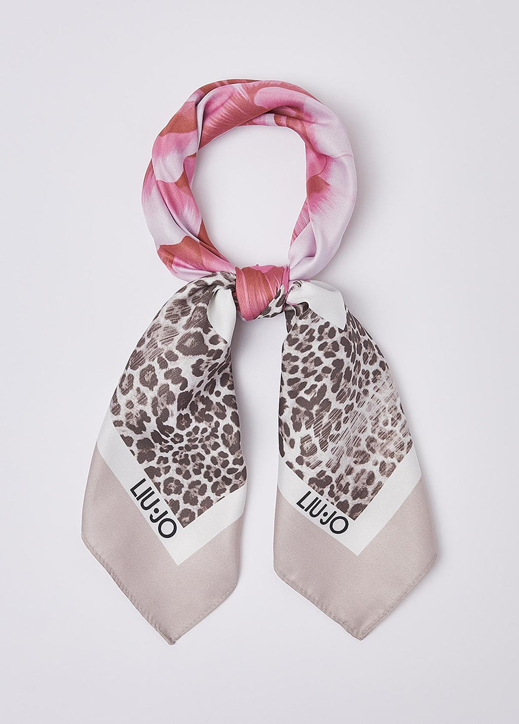 Foulard con fiore LIU JO