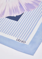 Foulard con fiore LIU JO