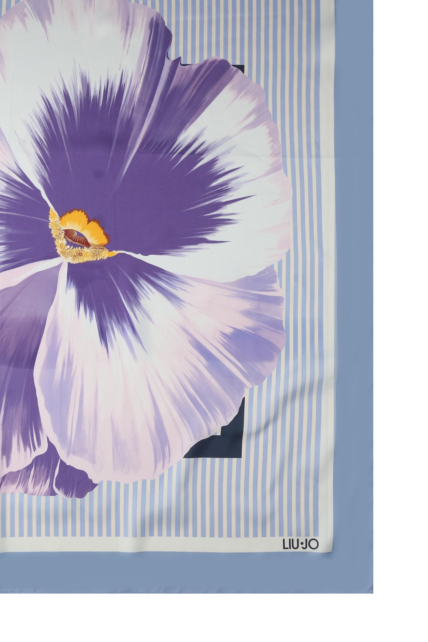 Foulard con fiore LIU JO