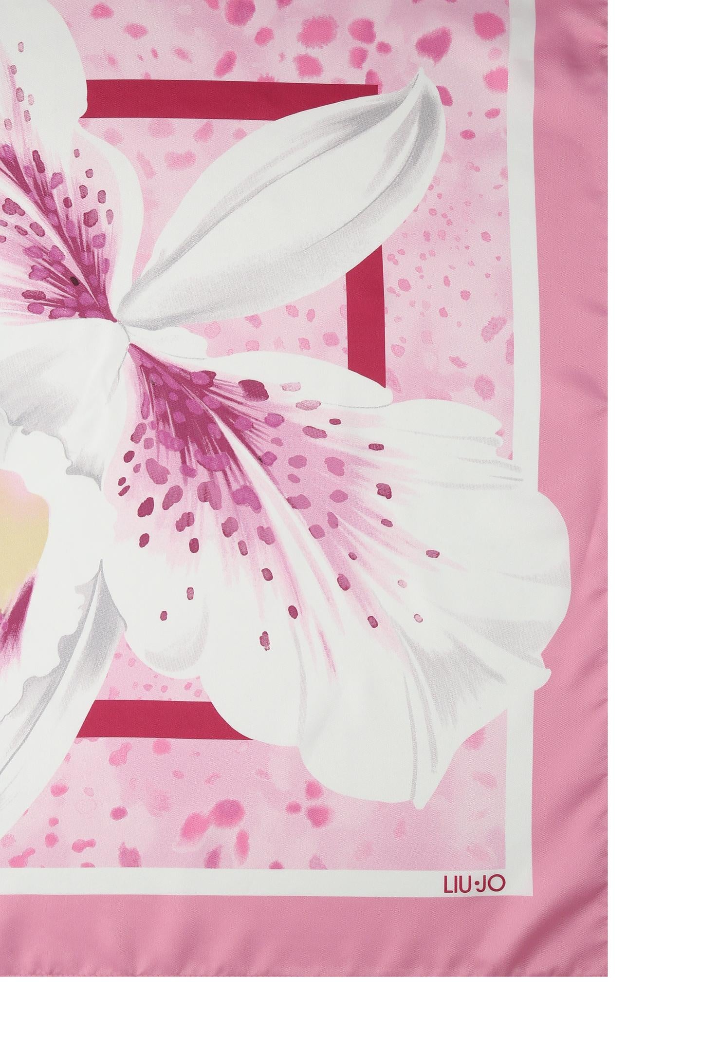 Foulard con fiore LIU JO
