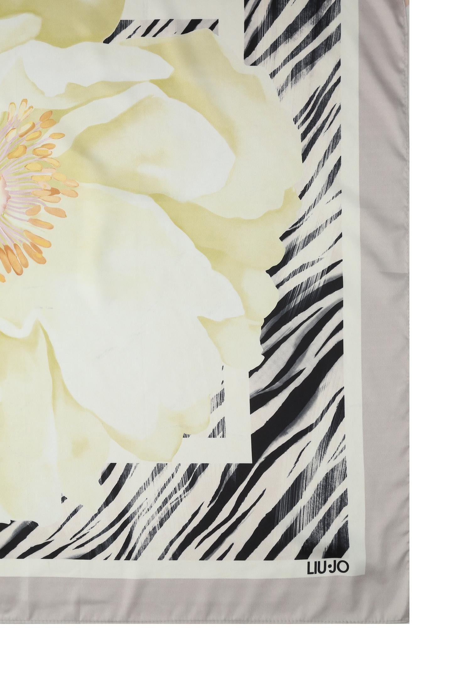 Foulard con fiore LIU JO