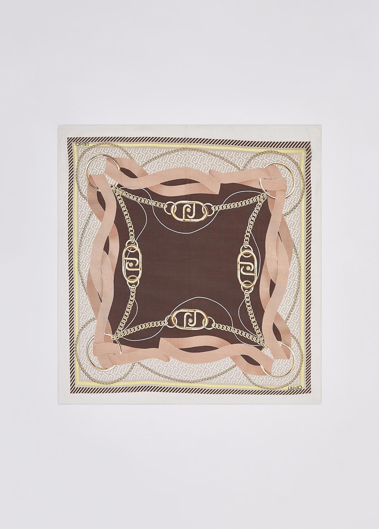 Foulard stampa nastri LIU JO