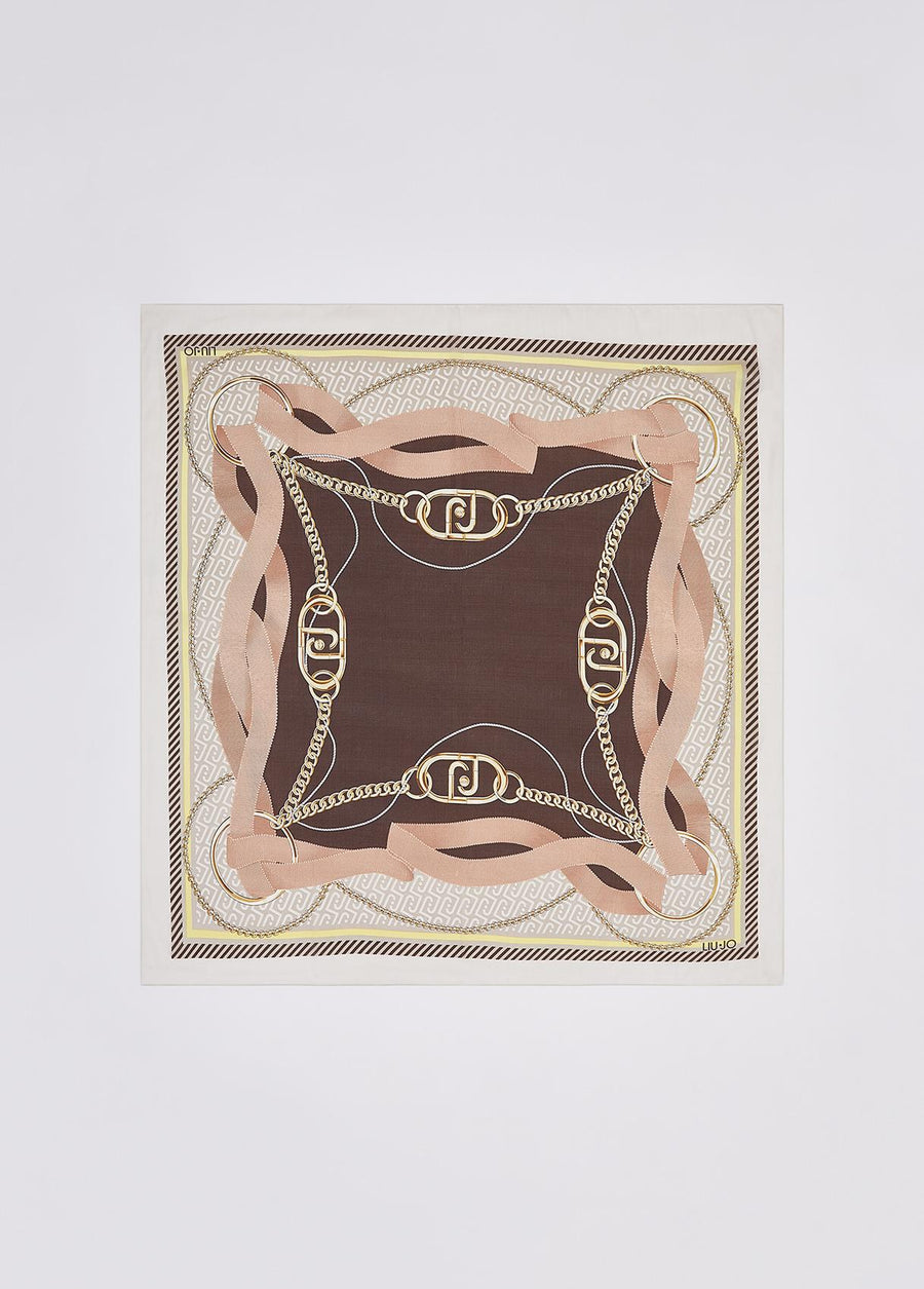 Foulard stampa nastri LIU JO