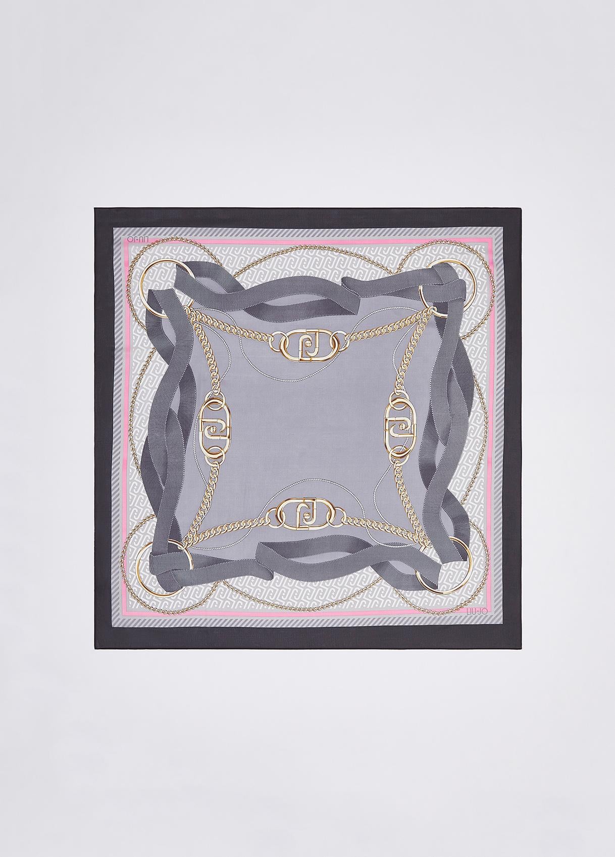 Foulard stampa nastri LIU JO