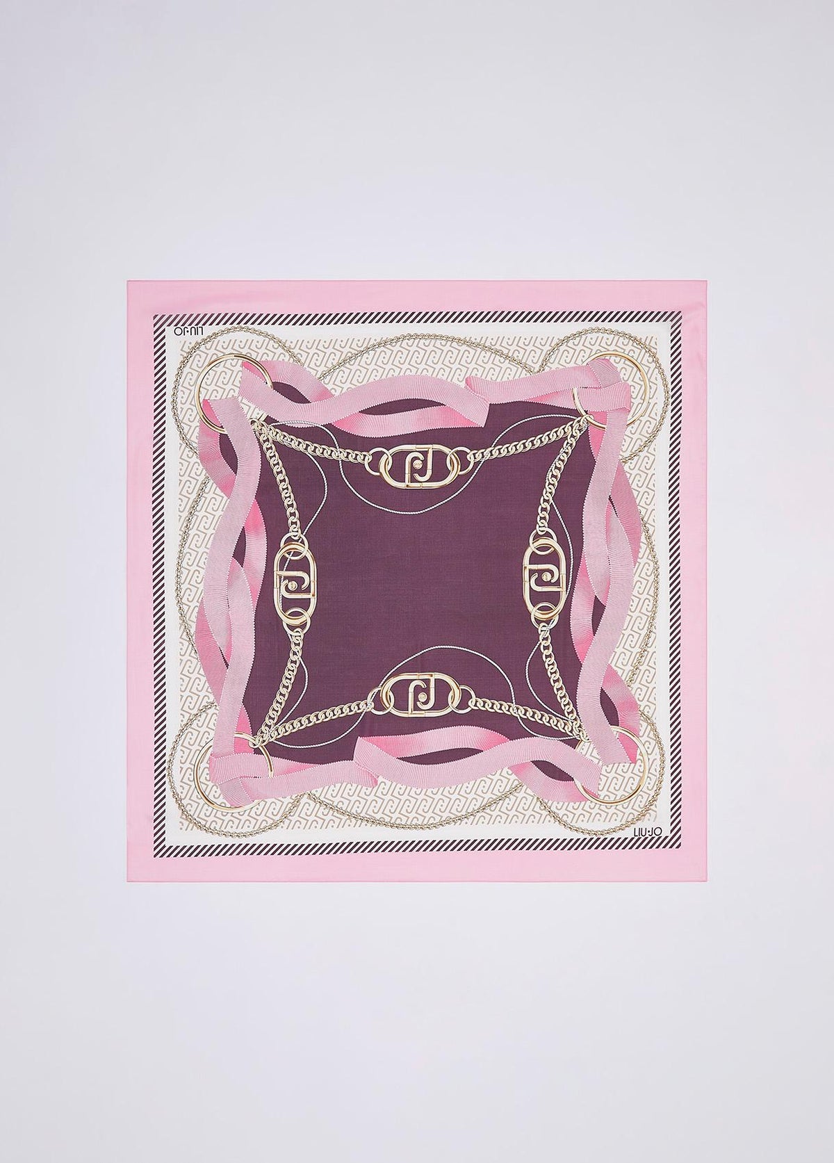 Foulard stampa nastri LIU JO