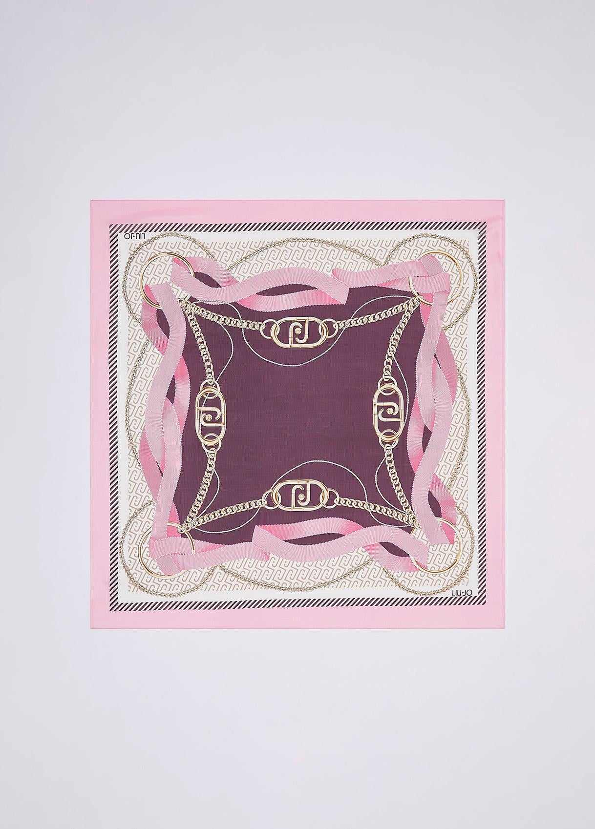 Foulard stampa nastri LIU JO