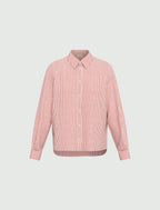 Camicia a righe con strass EMME