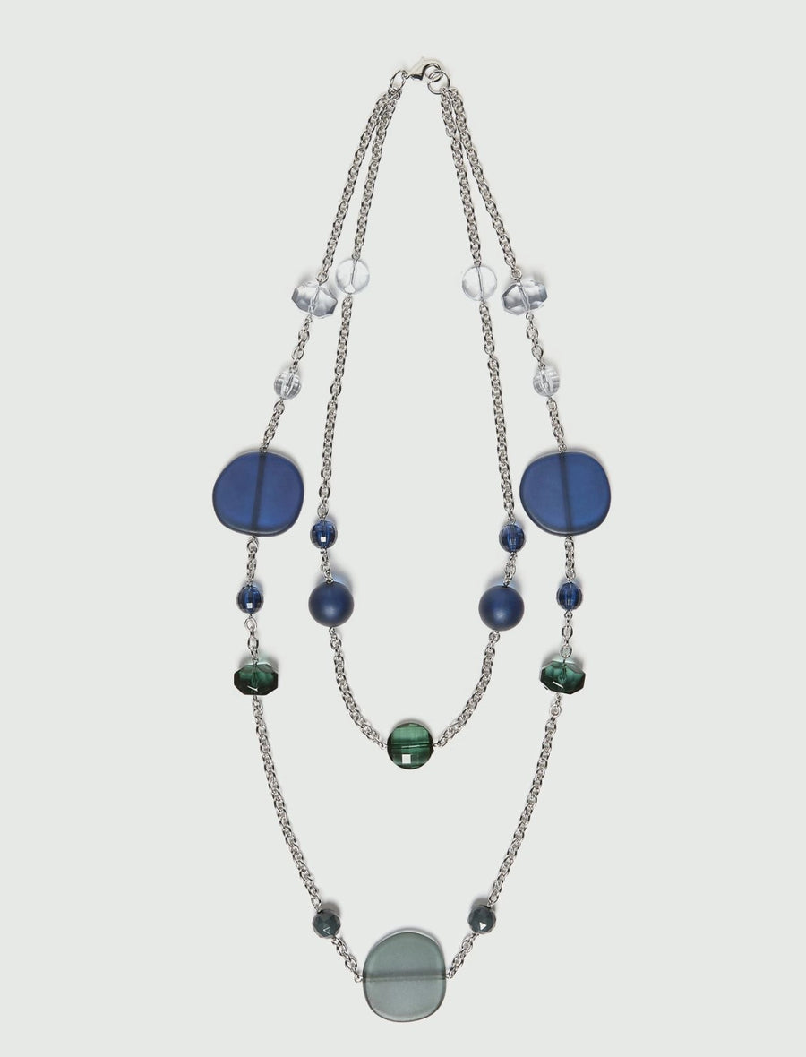 Collana doppio filo EMME