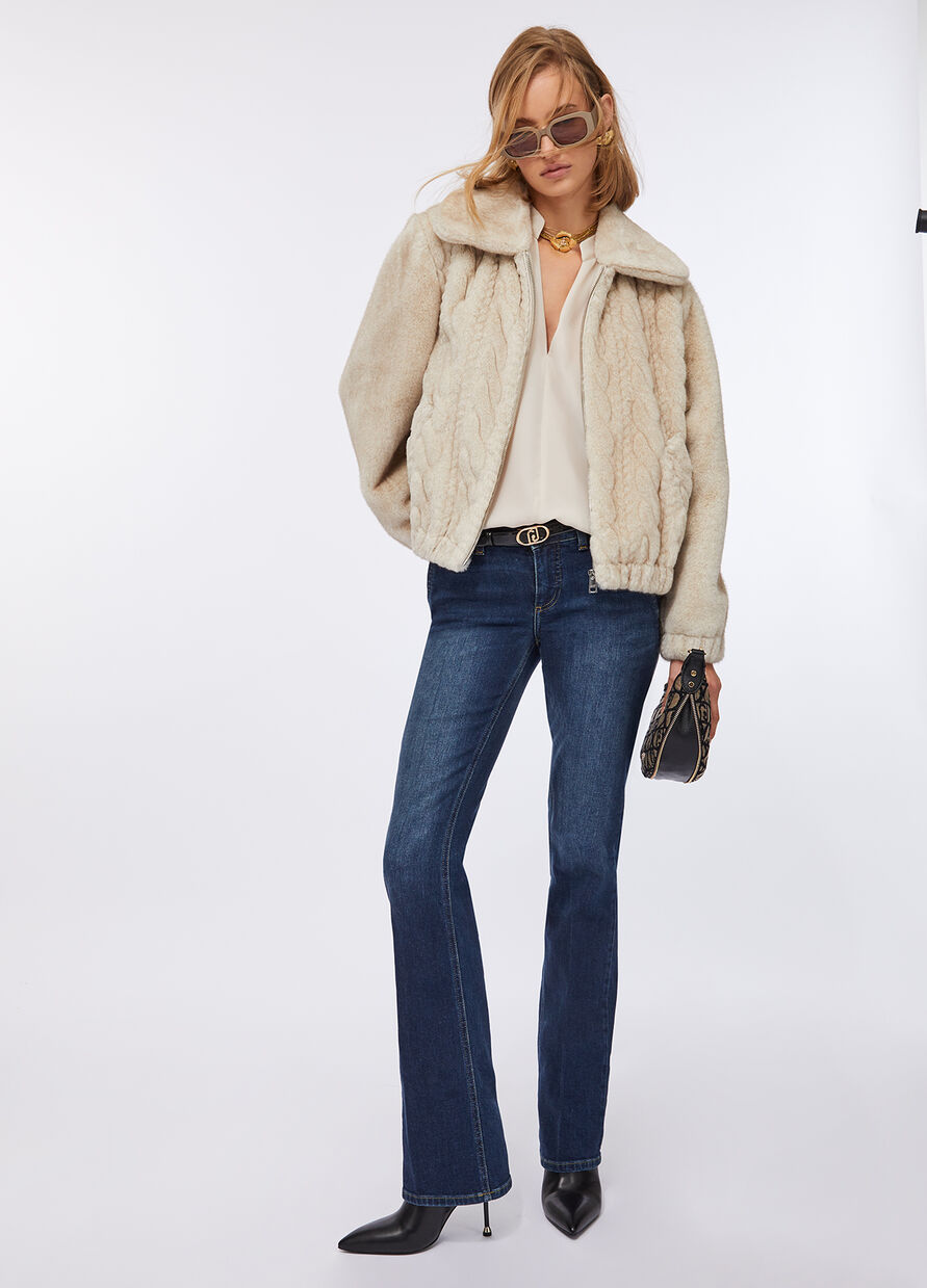 Bomber in TEDDY Liu.Jo