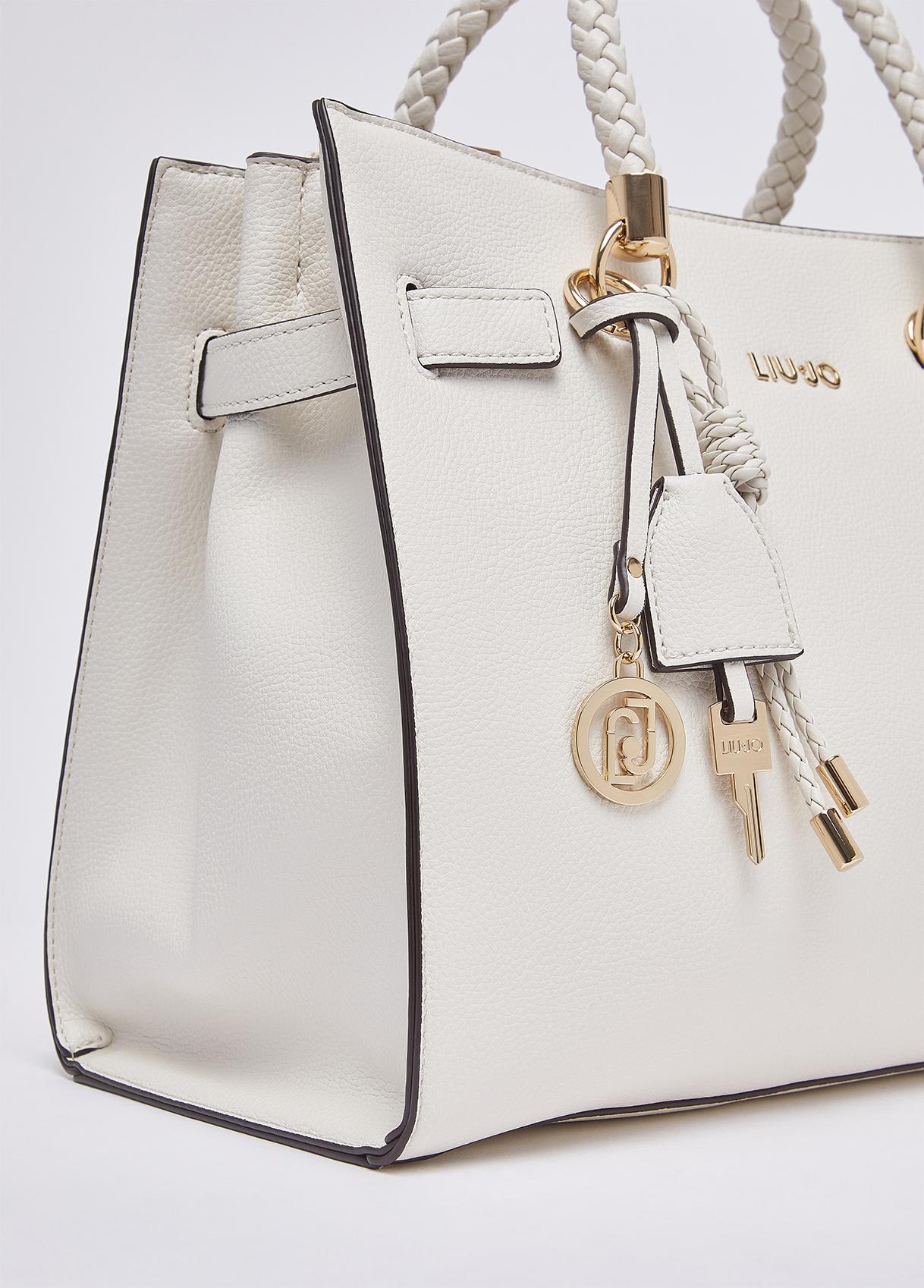 Borsa satchel media con charms LIU JO