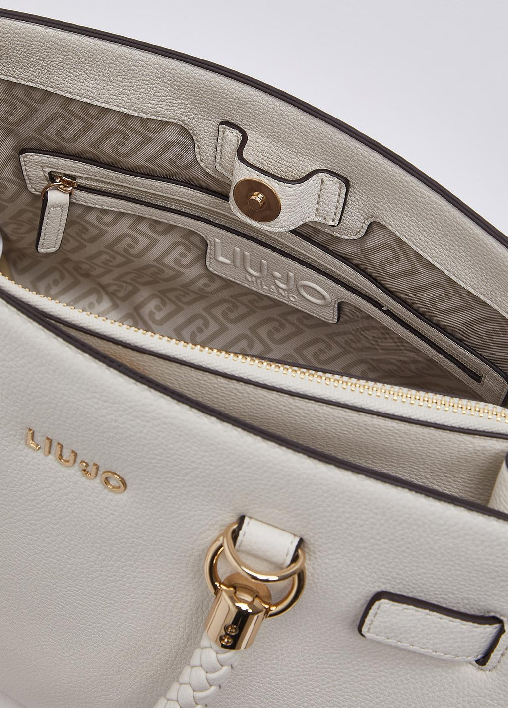 Borsa satchel media con charms LIU JO