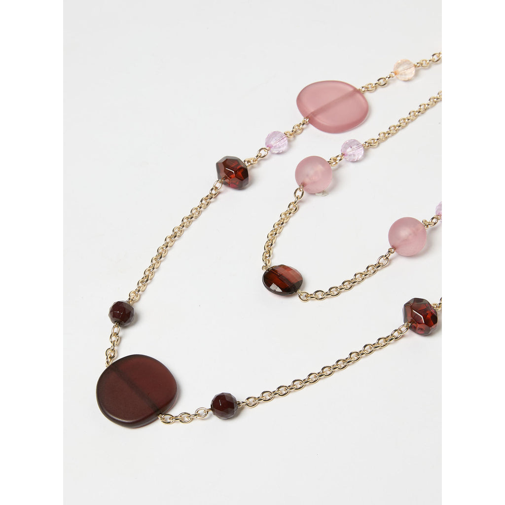 Collana doppio filo EMME