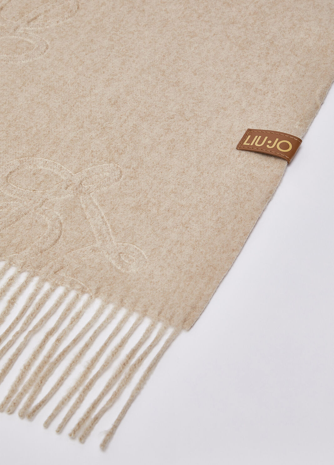 Sciarpa con logo monogram  LIU JO