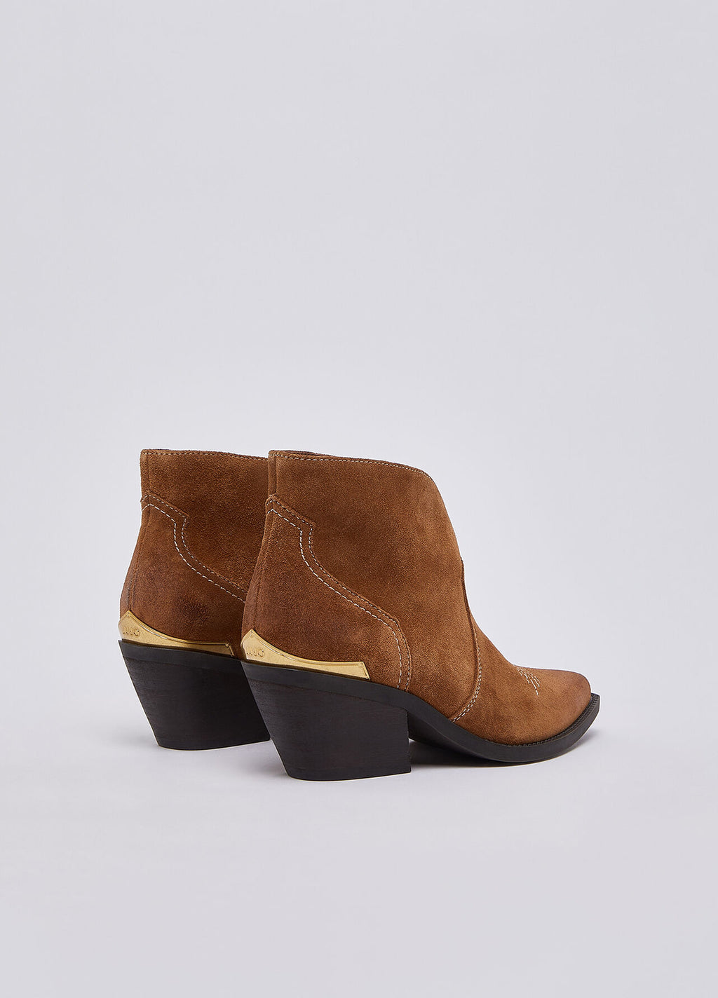 Stivaletti texani in suede bassi