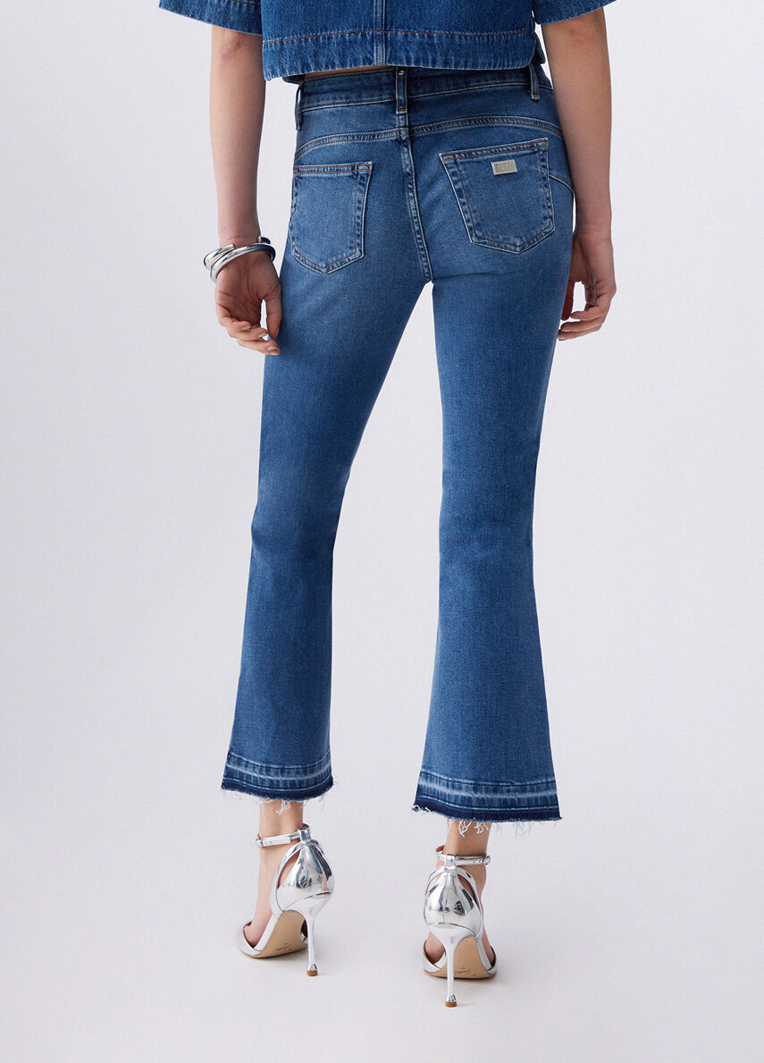 Jeans "fly" con orlo unifinished LIU JO