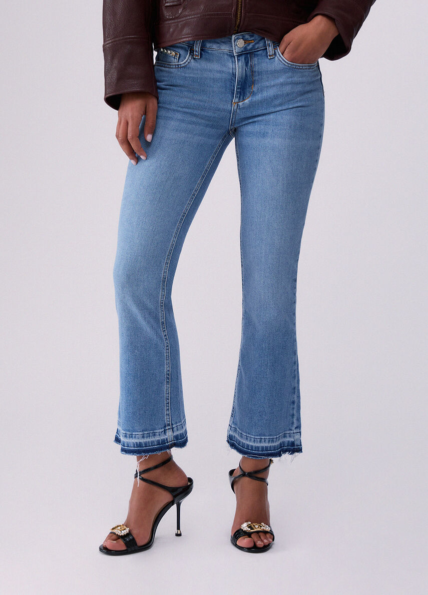 Jeans "fly" con orlo unifinished LIU JO