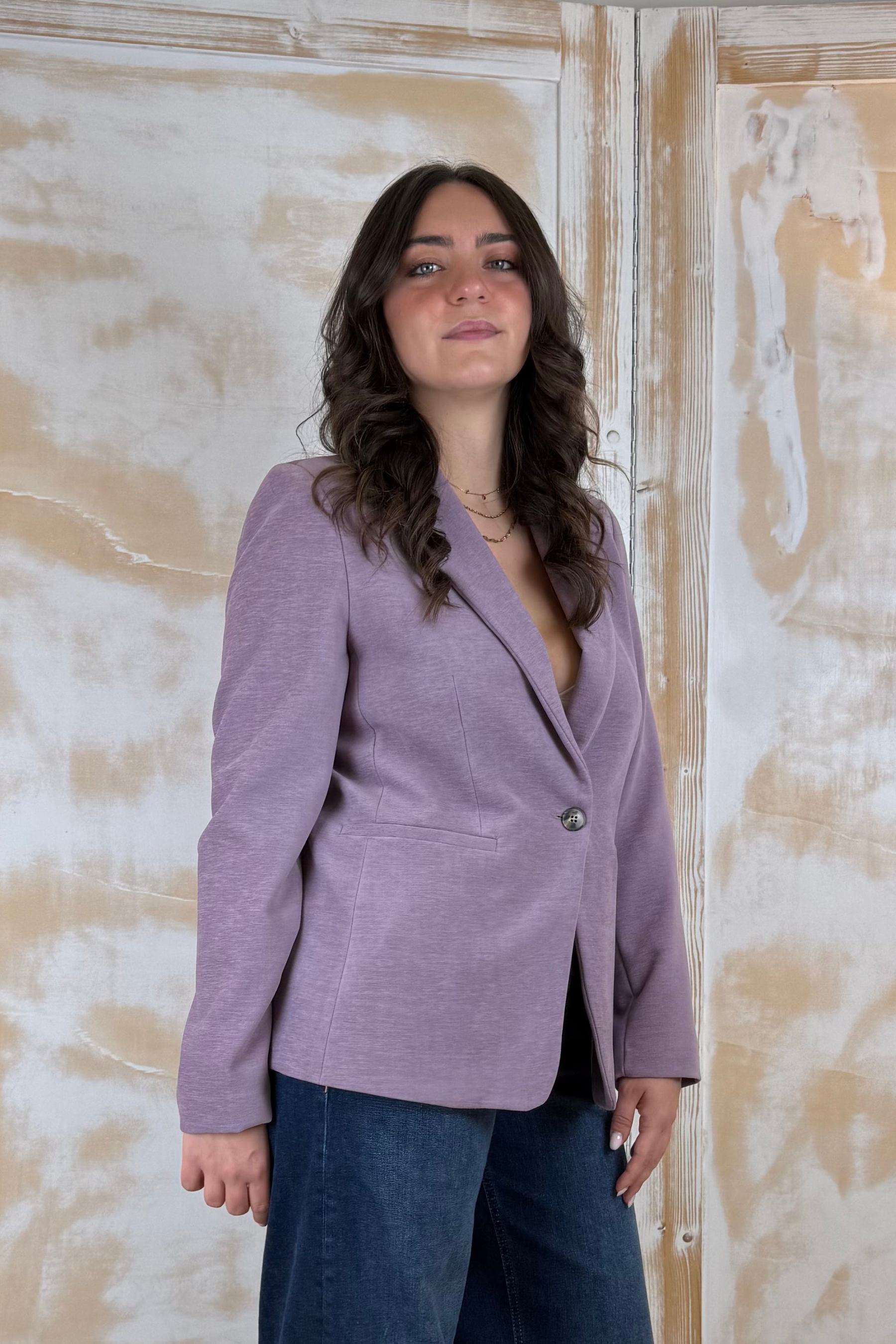 Giacca in ciniglia stretch EMME