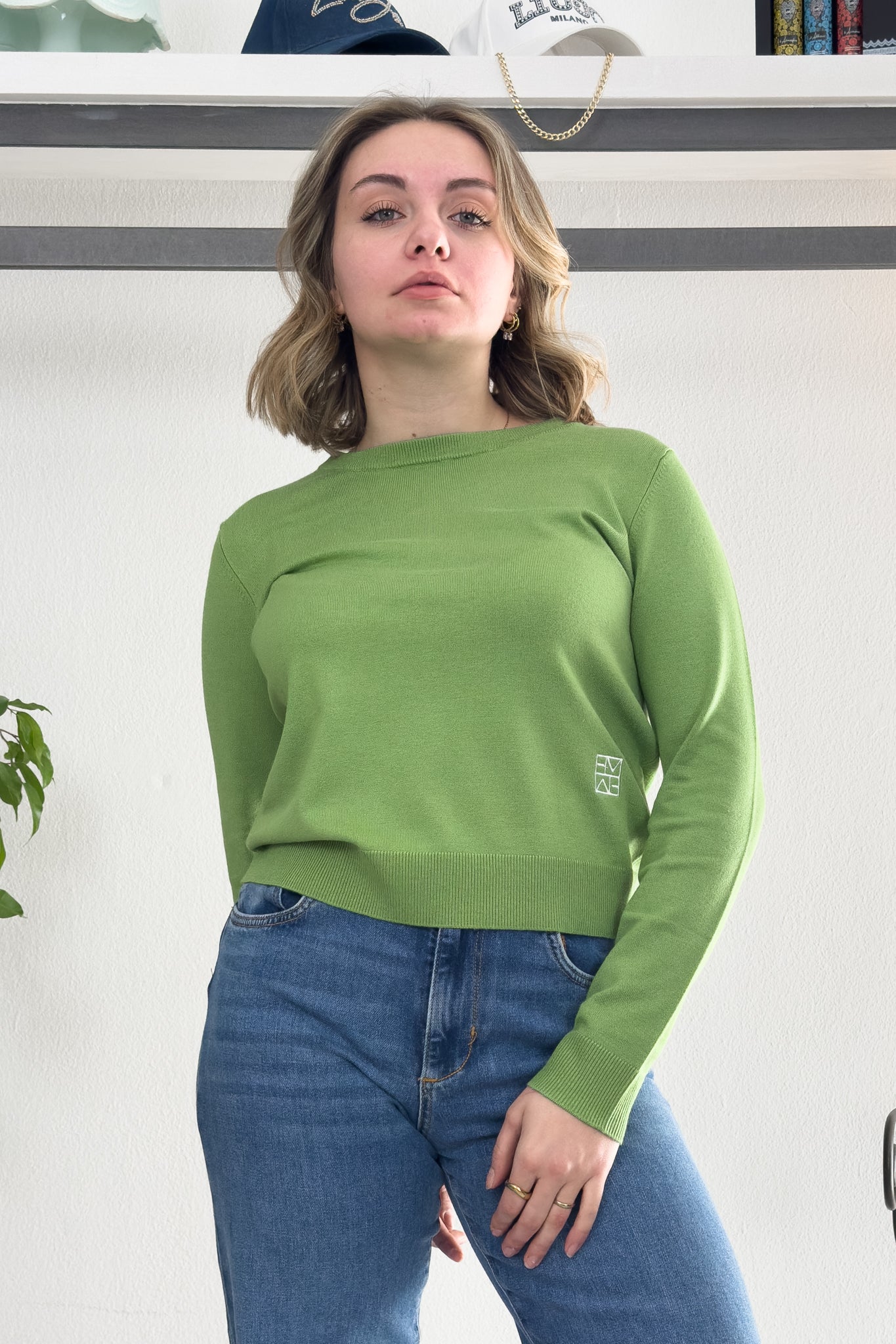 Maglia in misto viscosa stretch EMME