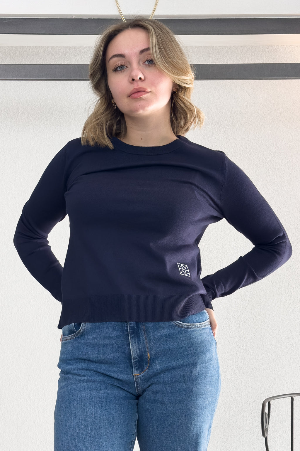 Maglia in misto viscosa stretch EMME