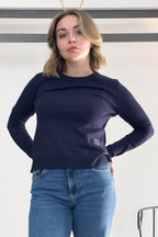 Maglia in misto viscosa stretch EMME