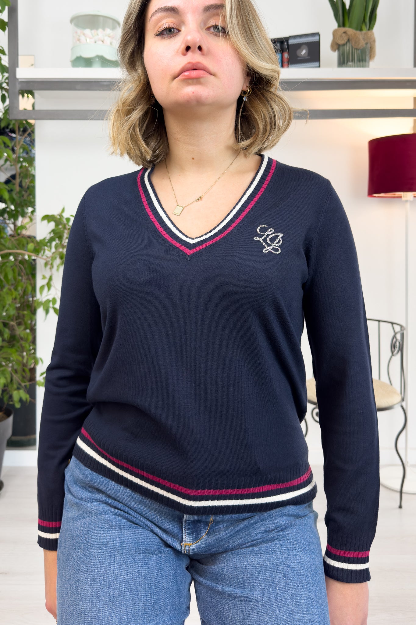 Maglia a maniche lunghe college LIU JO
