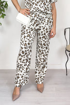 Jogger in twill di viscosa EMME