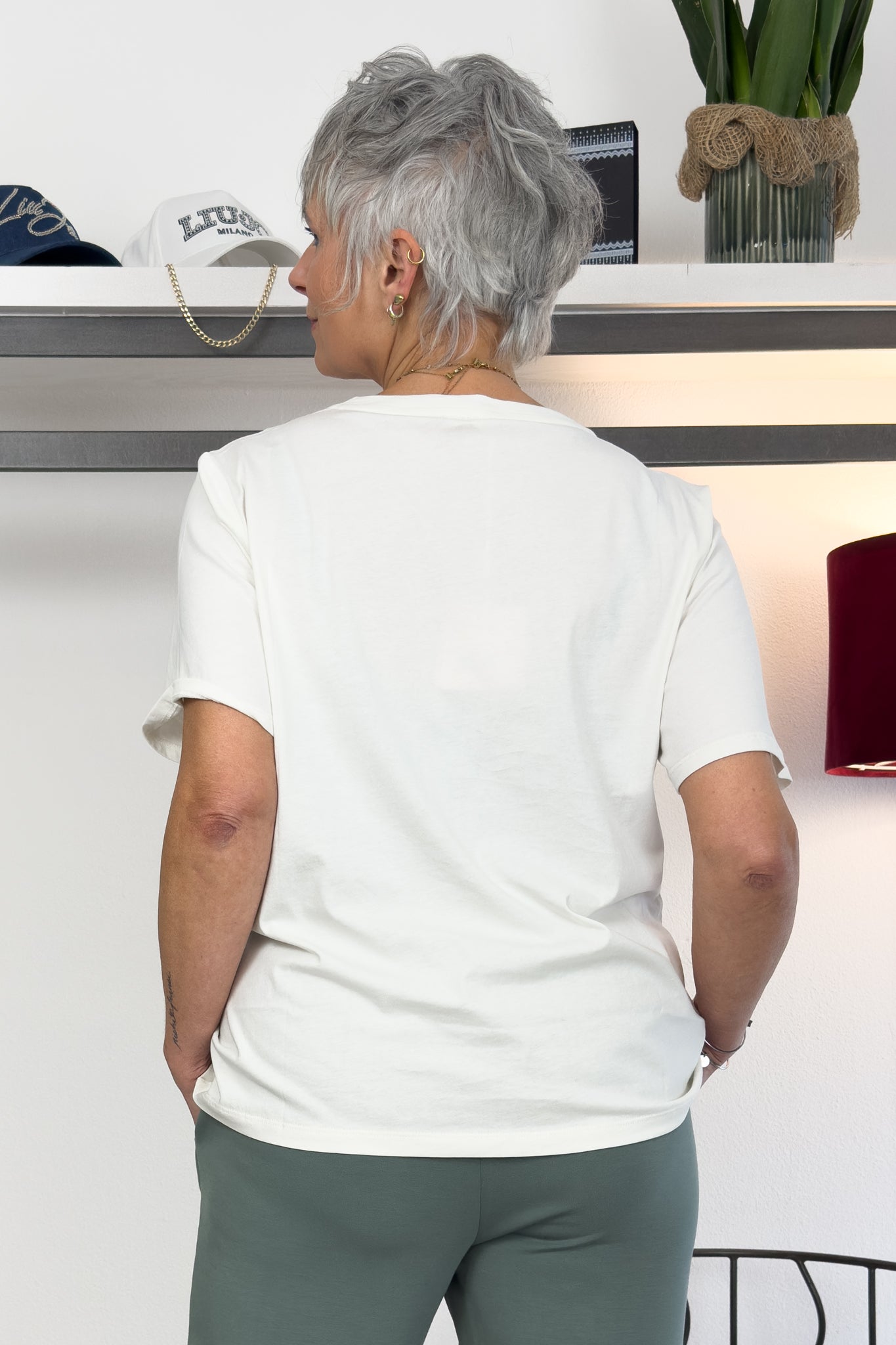 T-shirt con applicazioni LIU JO