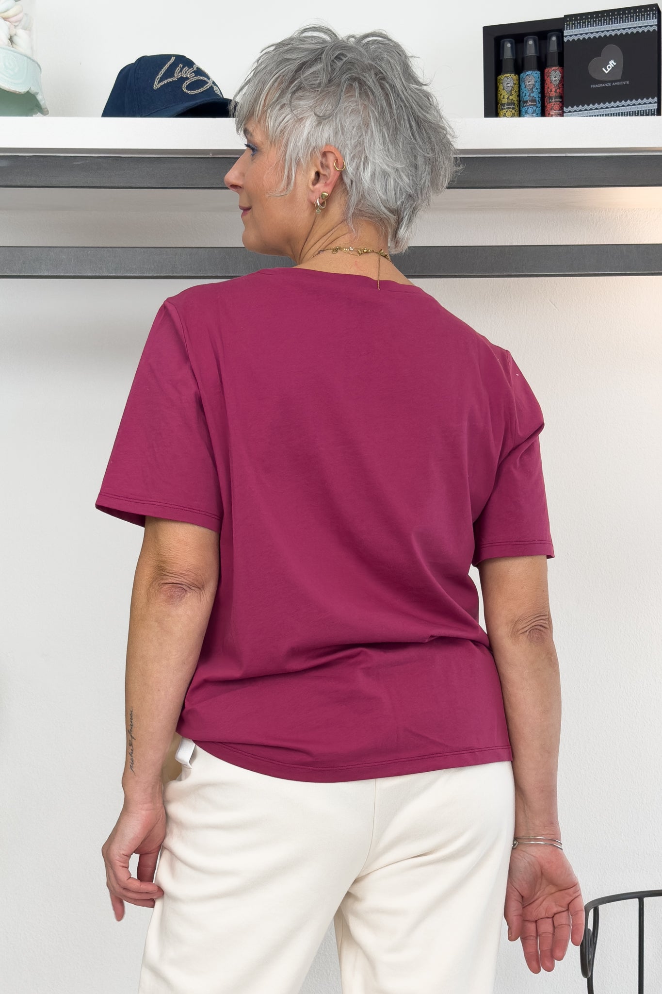 T-shirt con applicazioni LIU JO