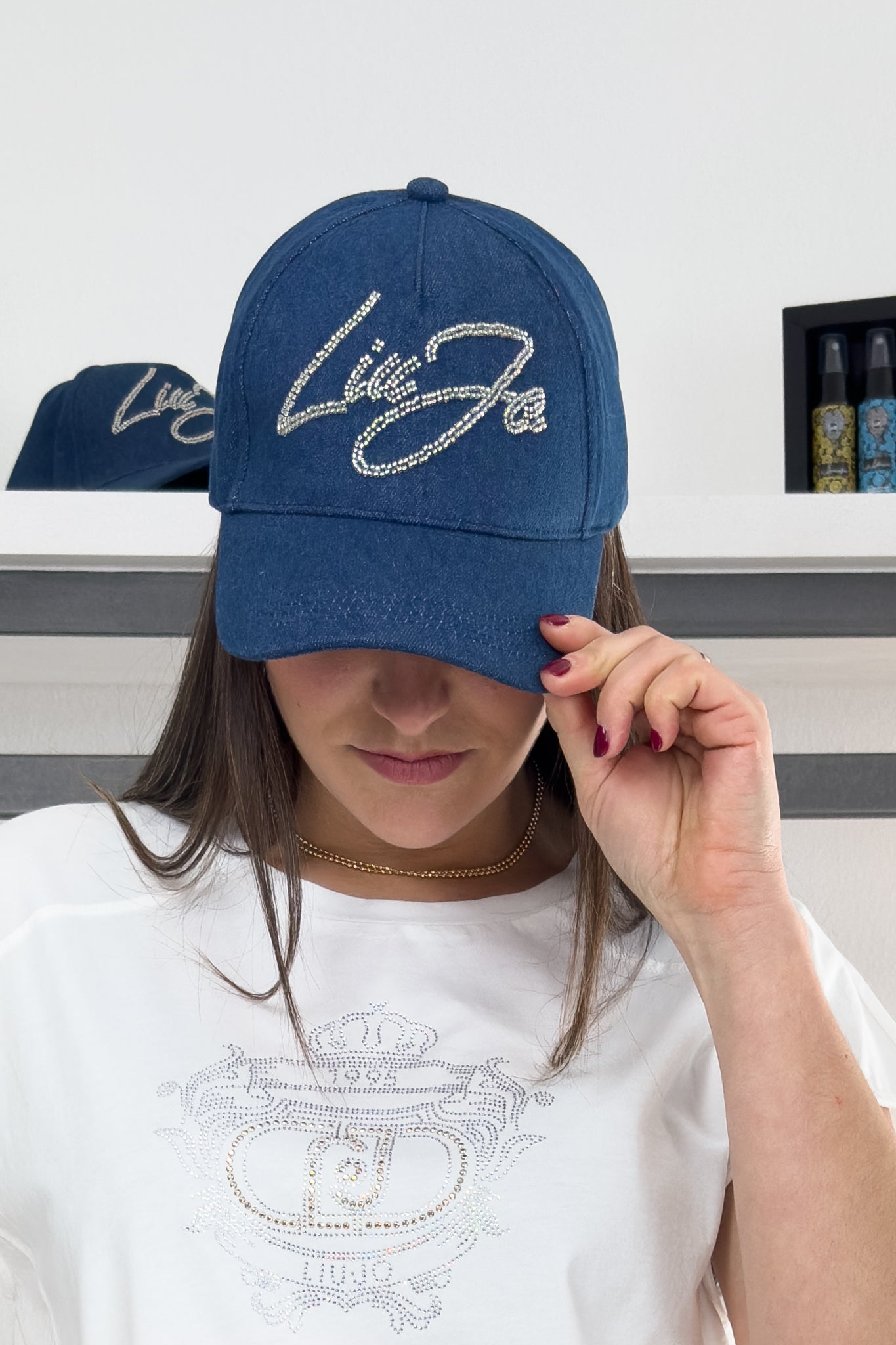Cappello baseball in denim LIU JO