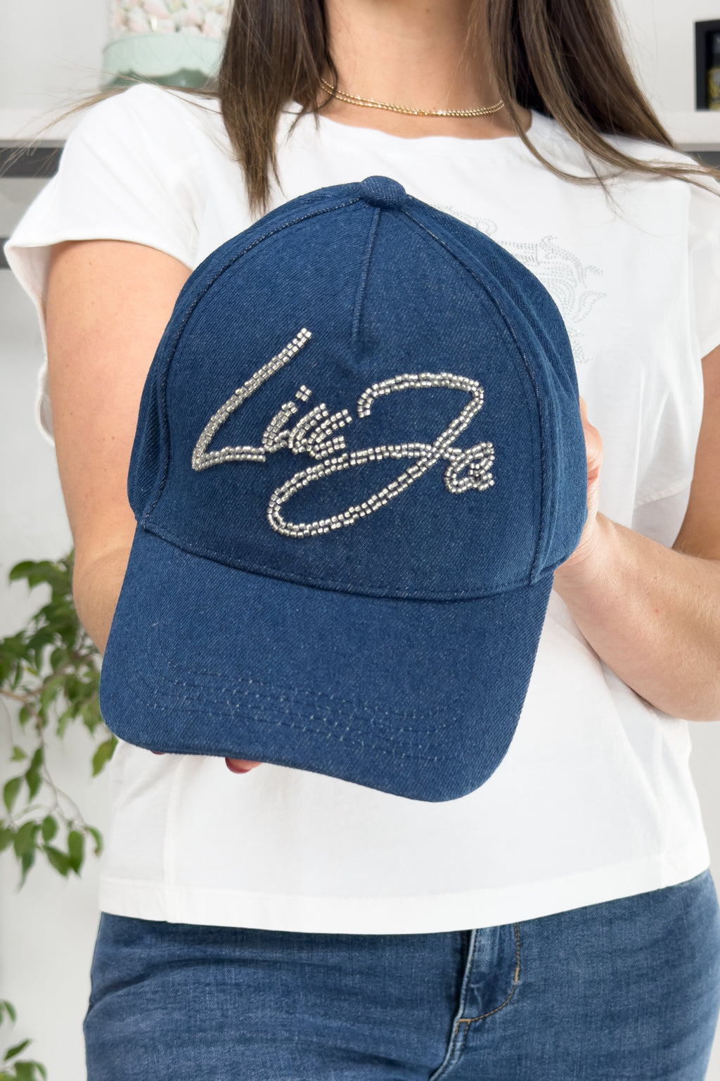Cappello baseball in denim LIU JO